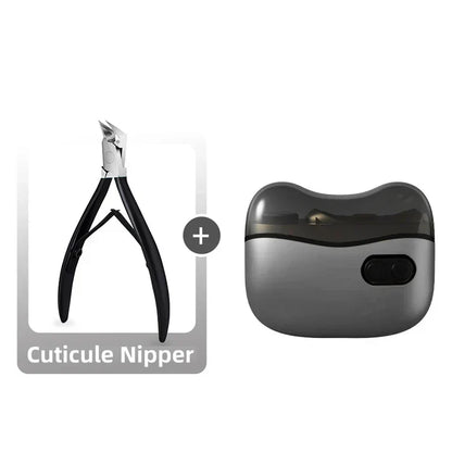 ⏳Time-Limited Special⏰ Lowest Price Ever, Don't Miss Out! 💅 2-in-1 Electric Nail Clipper & Polisher