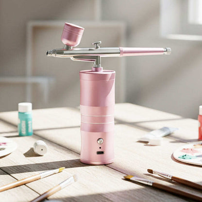 Cordless Airbrush Set for Diverse Applications