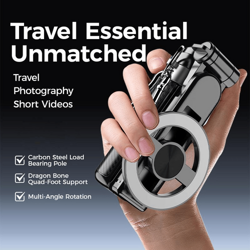 🔥Hot Sale（💥50%OFF）🔥4-in-1 Multifunctional 360° Rotation Magnetic Selfie Stick