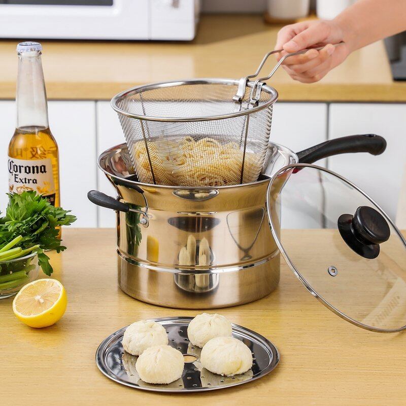 Stainless Steel Multifunctional Noodle Pot