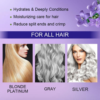 💜LAST DAY SALE 50% OFF💜Purple Keratin Hair Mask