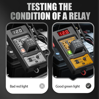 🔥Hot Sale Deals-Automotive Relay Voltage Tester with LED Indicator