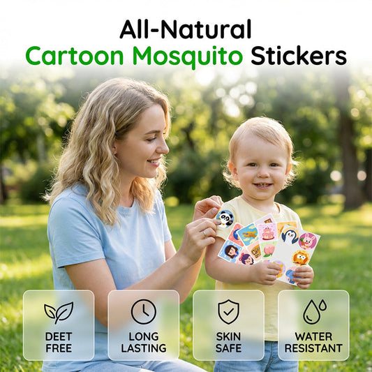Kids Cartoon Essential Oil Mosquito Stickers